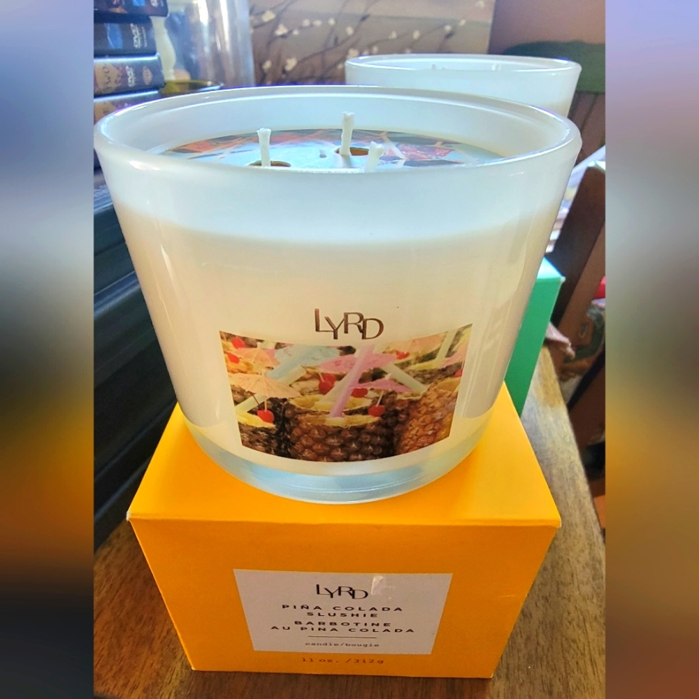3 wick Pina Colada Candle
